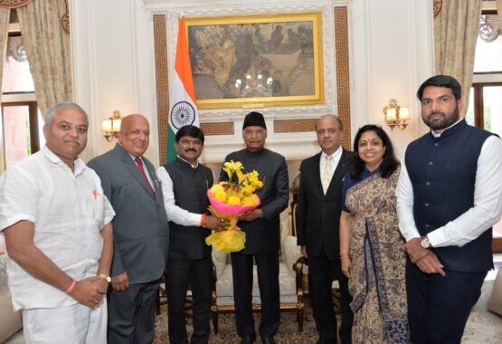 With Shri Ram Nath Kovind, President of India