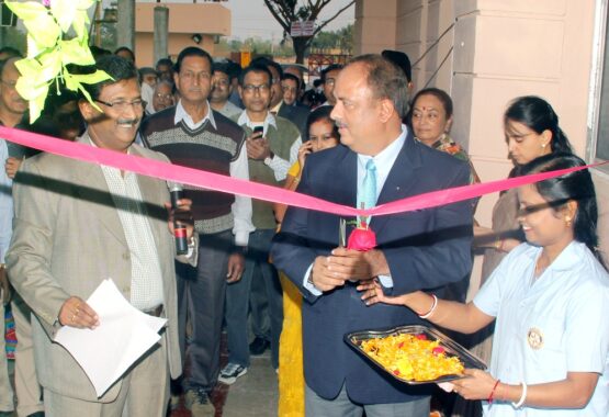 Inaugurating Rotary Hooghly Eye Hospital in the year 2013